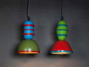 TROMPO - Aluminium pendant lamp by Studio Beam