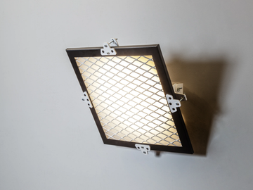 VOLTI SQUARE - Metal wall light by Studio Beam