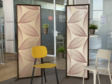 INUNO - Freestanding modular office screen by STUDIO T