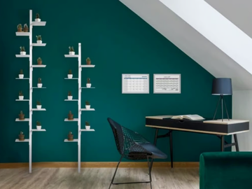 MR GREEN - Plate bookcase / plant pot by STUDIO T