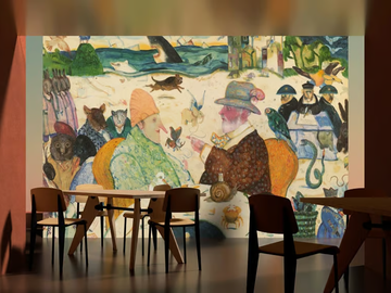 ANIMALI DI PINOCCHIO - Ecological wallpaper by STYL’EDITIONS