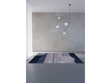 DESERT FLOWER - Rectangular polyester fibre rug by STYL’EDITIONS