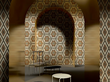 GEOMETRIE - Geometric wallpaper by STYL’EDITIONS