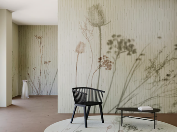 MEMOIRES - Wallpaper with floral pattern by STYL’EDITIONS