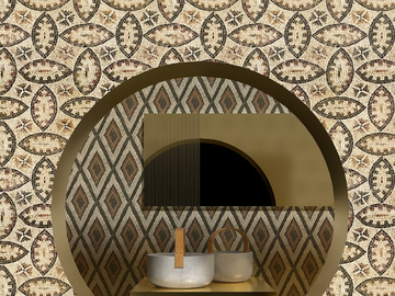 OCCHIO - Geometric wallpaper by STYL’EDITIONS