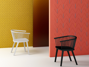 PUNIZIONI - Ecological geometric wallpaper by STYL’EDITIONS