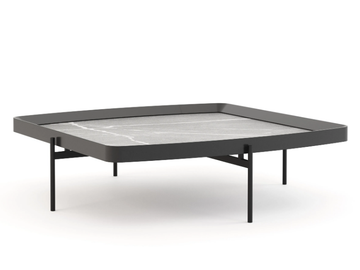 CAPRI - Low rectangular iron coffee table by Stylish Club