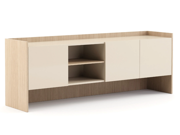 COIMBRA - Contemporary style wooden sideboard with doors by Stylish Club