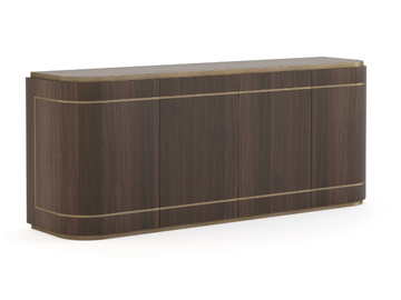 ELEA - Contemporary style wooden sideboard with doors by Stylish Club