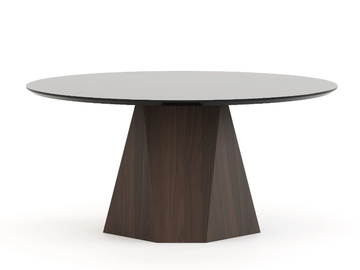 OLIVIA - Round wooden living room table by Stylish Club
