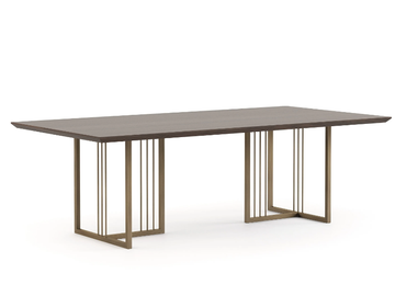 PORTO - Rectangular walnut dining table by Stylish Club
