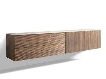 CUBO 126 - Suspended sideboard with drawers by Sudbrock Möbelhandwerk
