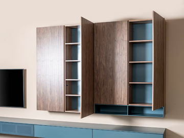 CUBO 168 - Wall-mounted storage wall by Sudbrock Möbelhandwerk