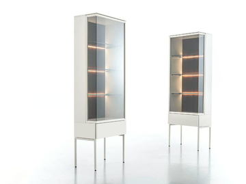 CUBO 180 - Display cabinet with integrated lighting by Sudbrock Möbelhandwerk