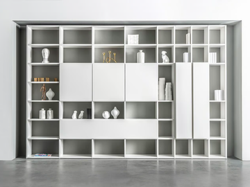 FOKUS/CUBO 38 - Open bookcase by Sudbrock Möbelhandwerk