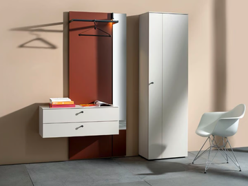 SINA 14 - Hallway unit with mirror by Sudbrock Möbelhandwerk