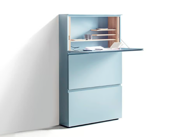 TANDO - Shoe cabinet / secretary desk by Sudbrock Möbelhandwerk