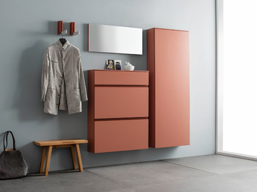 TANDO - Wall-mounted hallway unit by Sudbrock Möbelhandwerk