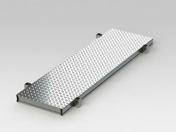 Aluminium suspended walkway - Security aluminium suspended walkway by SVELT