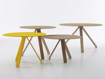CELES - Aluminium coffee table by Systemtronic