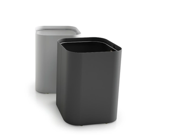 DROP MINI - Steel waste paper bin by Systemtronic