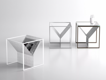 ZIN - Magazine rack by Systemtronic