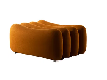 ADDITIONAL SYSTEM - Rectangular fabric pouf by Tacchini