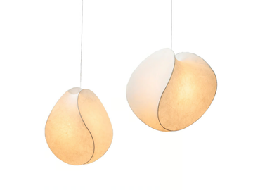 EQUINOX - Fiberglass pendant lamp by Tacchini