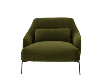 LIMA - Fabric armchair by Tacchini