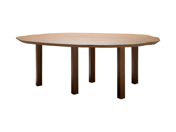 PARKER - Oak living room table by Tacchini