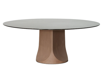 TOGRUL - Round marble table by Tacchini