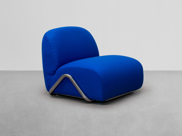 VICTORIA - Fabric lobby chair by Tacchini