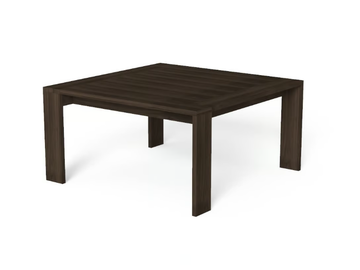 ARGO-WOOD - Square Accoya® wood garden table by Talenti
