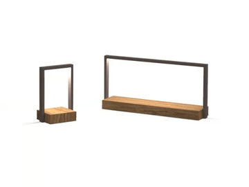 CASILDA - LED iroko table lamp by Talenti