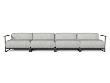 CASILDA - Modular fabric garden sofa by Talenti