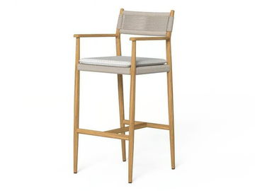 DOLCEVITA - Teak garden stool by Talenti