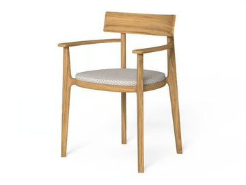 EVER - Teak garden chair open back by Talenti