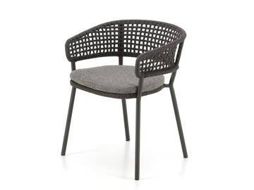 MOON ALU - Garden chair with armrests by Talenti