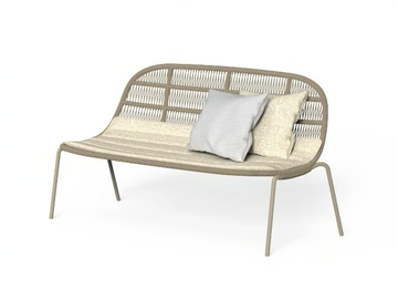 PANAMA - 2 seater rope garden sofa by Talenti