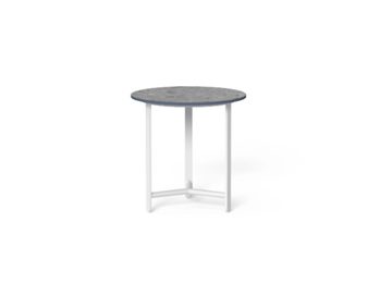 RIVIERA - Round porcelain stoneware garden side table by Talenti