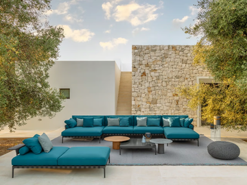 SALINAS - Modular garden sofa by Talenti