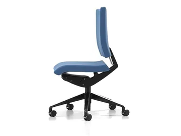 AVIAMID 3400 - Fabric office chair with castors with 5-Spoke base by TALIN