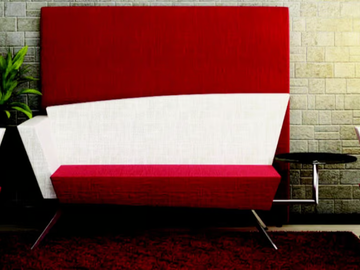 C2BST - Fabric small sofa by TALIN