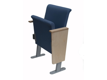 EKON 470 - Fabric auditorium seats with writing tablet by TALIN