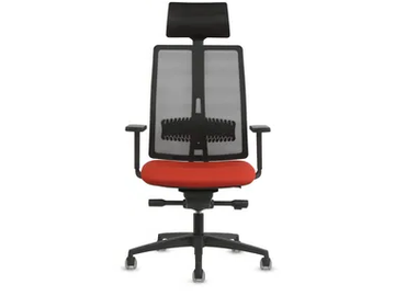 HON 2012 - Swivel height-adjustable office chair with headrest by TALIN