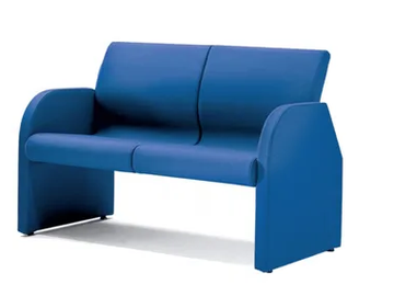 ONE 402 - Fabric bench seating with back by TALIN