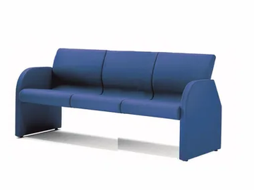 ONE 403 - Fabric bench seating with back by TALIN