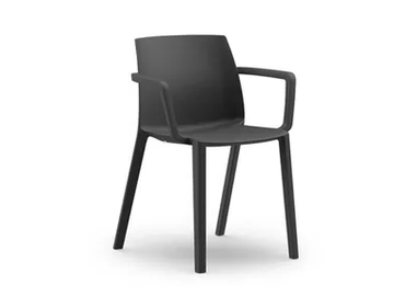 RECY 156 - Stackable Polymer chair with armrests by TALIN