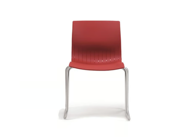 WEBBY 330 - Stackable sled base plastic chair by TALIN