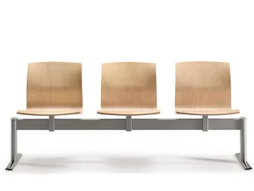 WEBWOOD 356B3 - Freestanding multi-layer wood beam seating by TALIN